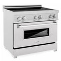 36 4.6 cu. ft. Induction Range with 5 Element Stove and Electric Oven in Stainless Steel J8348