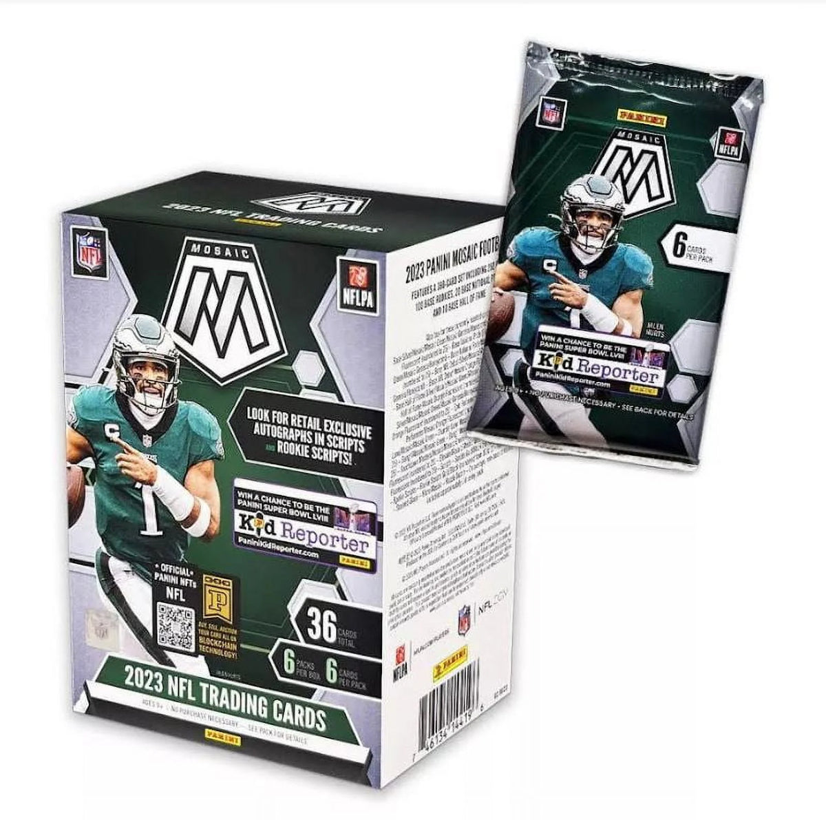 Football Trading Card Blaster Box H883