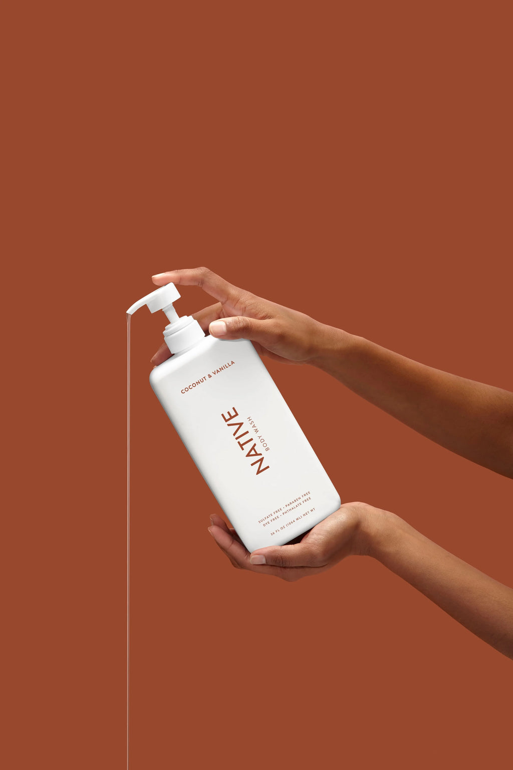 Coconut & Vanilla Sulfate Free Paraben Free Body Wash, 36 oz A83905