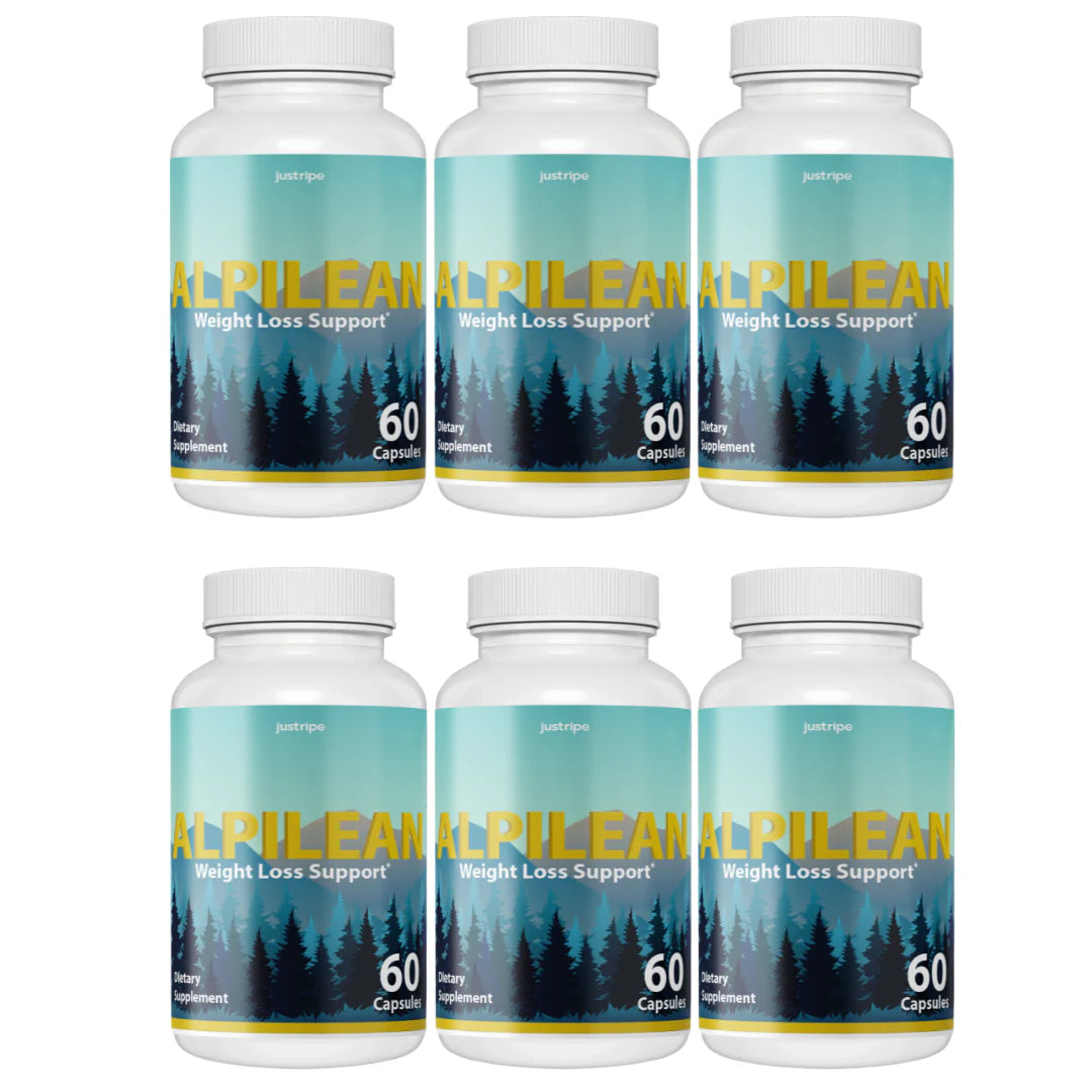Weight Loss Capsules Supplement 6 Bottles R9783