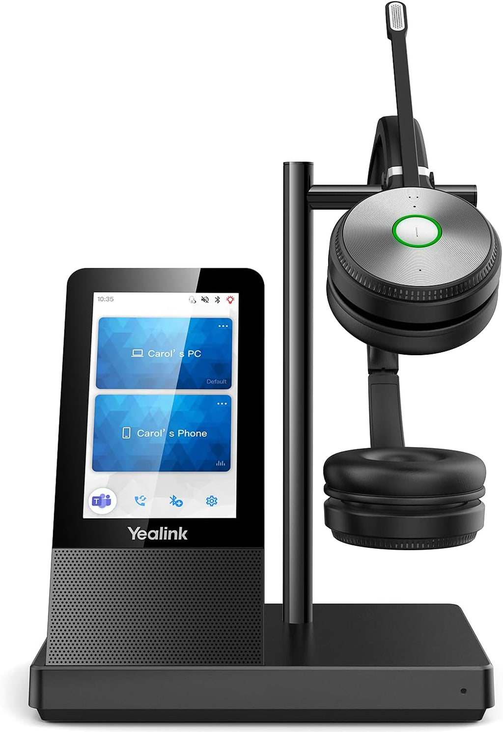 Wireless DECT Headset with Microphone for PC Computer Laptop VoIP Phone IP Phone K600