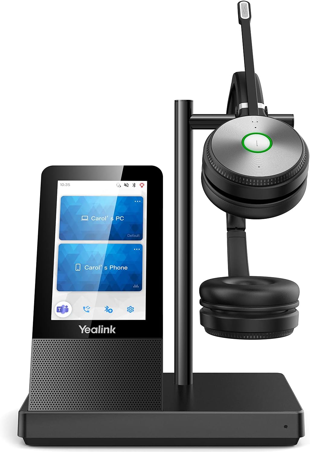 Wireless DECT Headset with Microphone for PC Computer Laptop VoIP Phone IP Phone K600