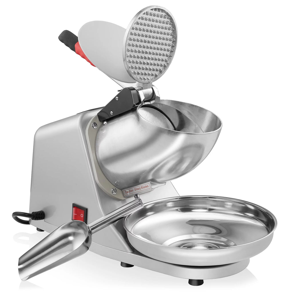 Ice Shaver Crusher with Stainless Steel Blades and Scoop V505