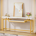 Brown Black 70.86 Inches Extra Long Console Entryway Table S3836