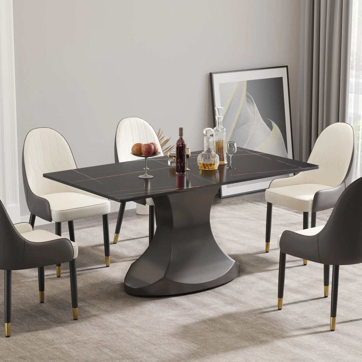 Stone Dining Table W214
