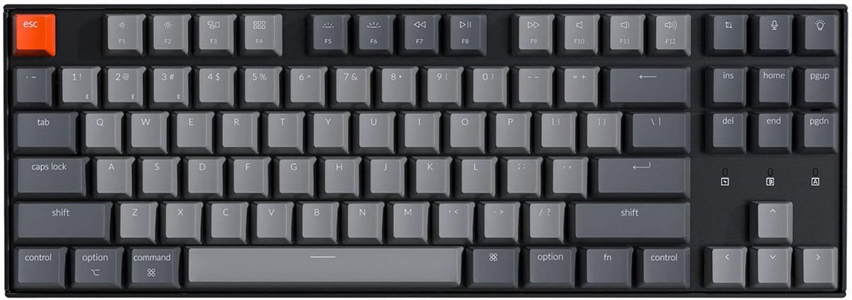 Tenkeyless Wireless Mechanical Keyboard with White Backlight R916