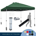 Forest Green Instant Canopy Pop-Up Tent W6669