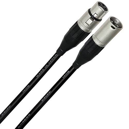 4 Units 1 Foot Canare L-4E6S Star Quad Balanced Microphone Cables with Amphenol Silver XLR Connectors B184581