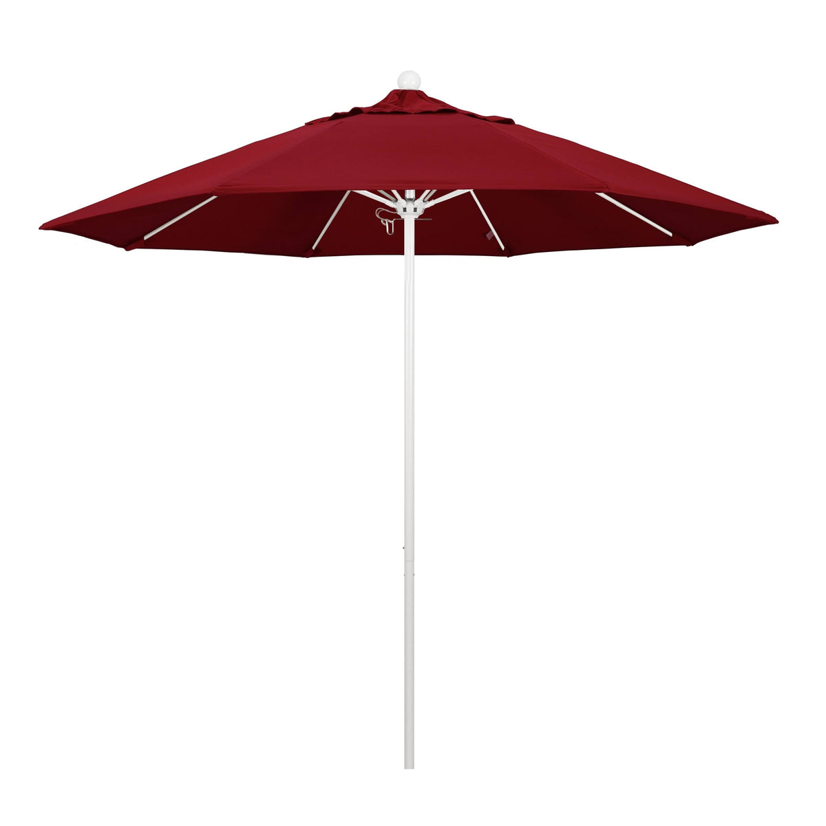 White 9' Market Umbrella S9963
