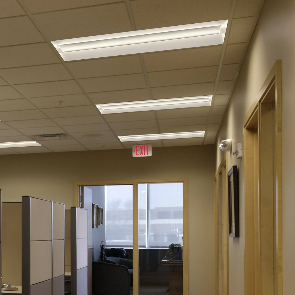 LED Low Profile Recessed Troffer G91640
