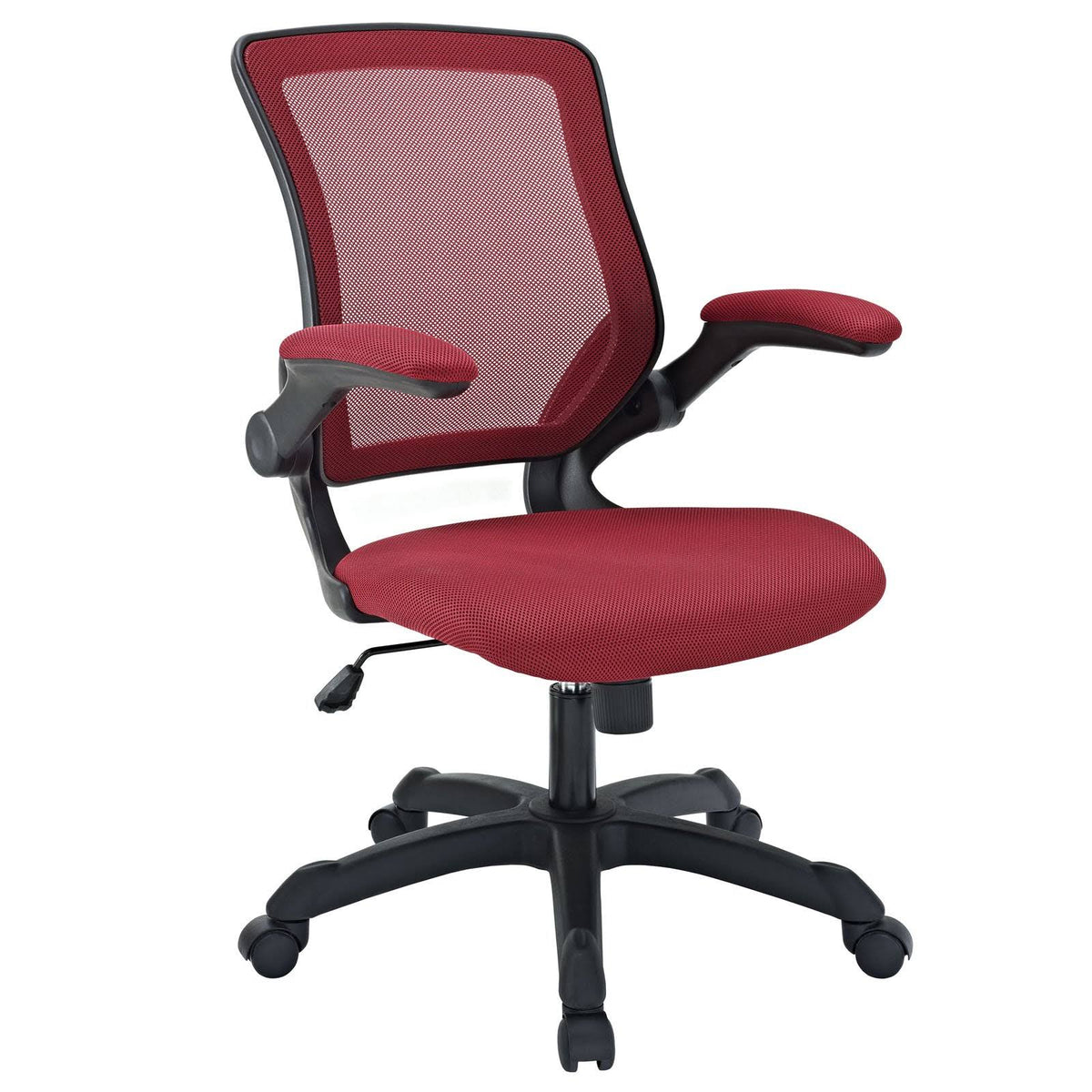 Red Mesh Office Chair J7744