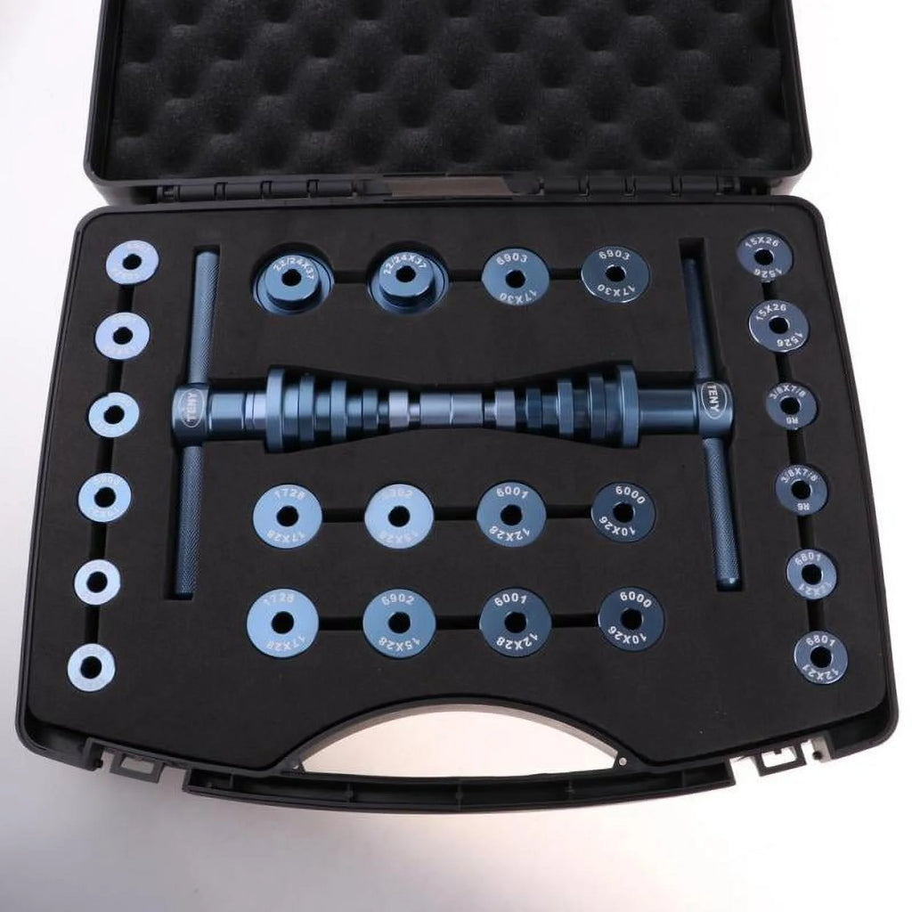 Bicycle Bearing Press Kit Installation Tool with Case L15685