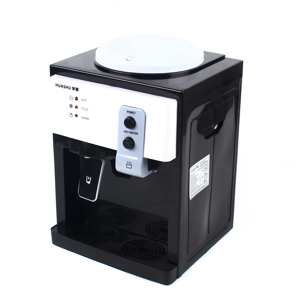 Top Loading Water Cooler Water Dispenser, 3 Temperature Settings, Black G382460