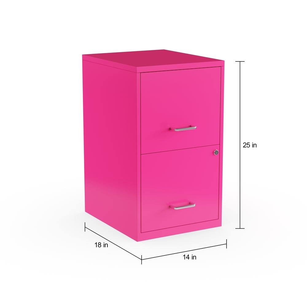 18-inch 2-Drawer Steel File Cabinet C9938