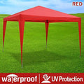 10'x10' Pop Up Canopy with Carry Bag 210D Oxford Fabric X64362