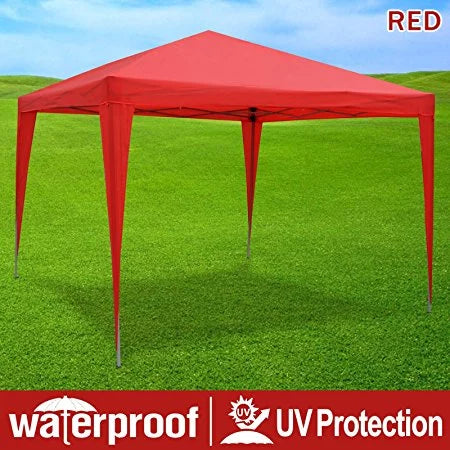 10'x10' Pop Up Canopy with Carry Bag 210D Oxford Fabric X64362