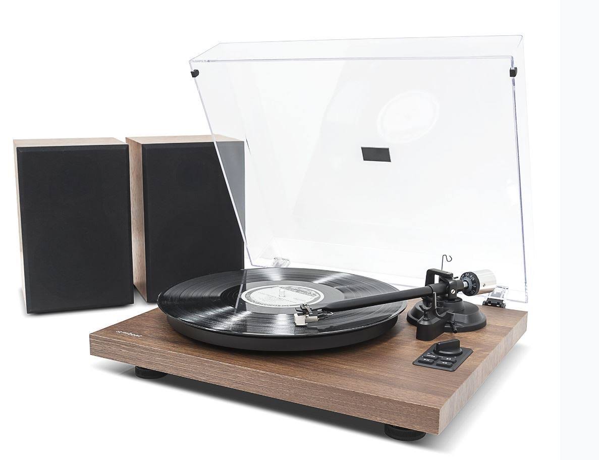 Bluetooth Hi-Fi Turntable with Speakers V596705