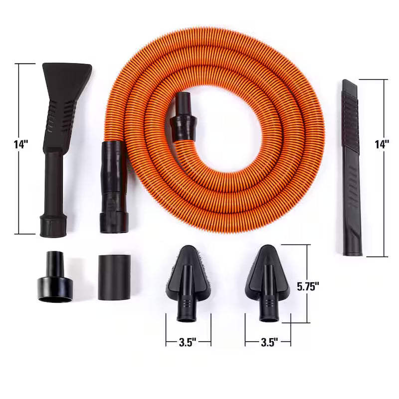 5 Gal. Portable Wet/Dry Shop Vacuum with Car Cleaning Kit G831