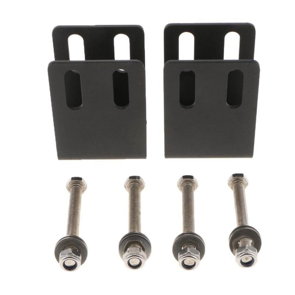 Car Roof Rack LED Work Light Bar Bracket Holder Bumper Mount Kit P80726