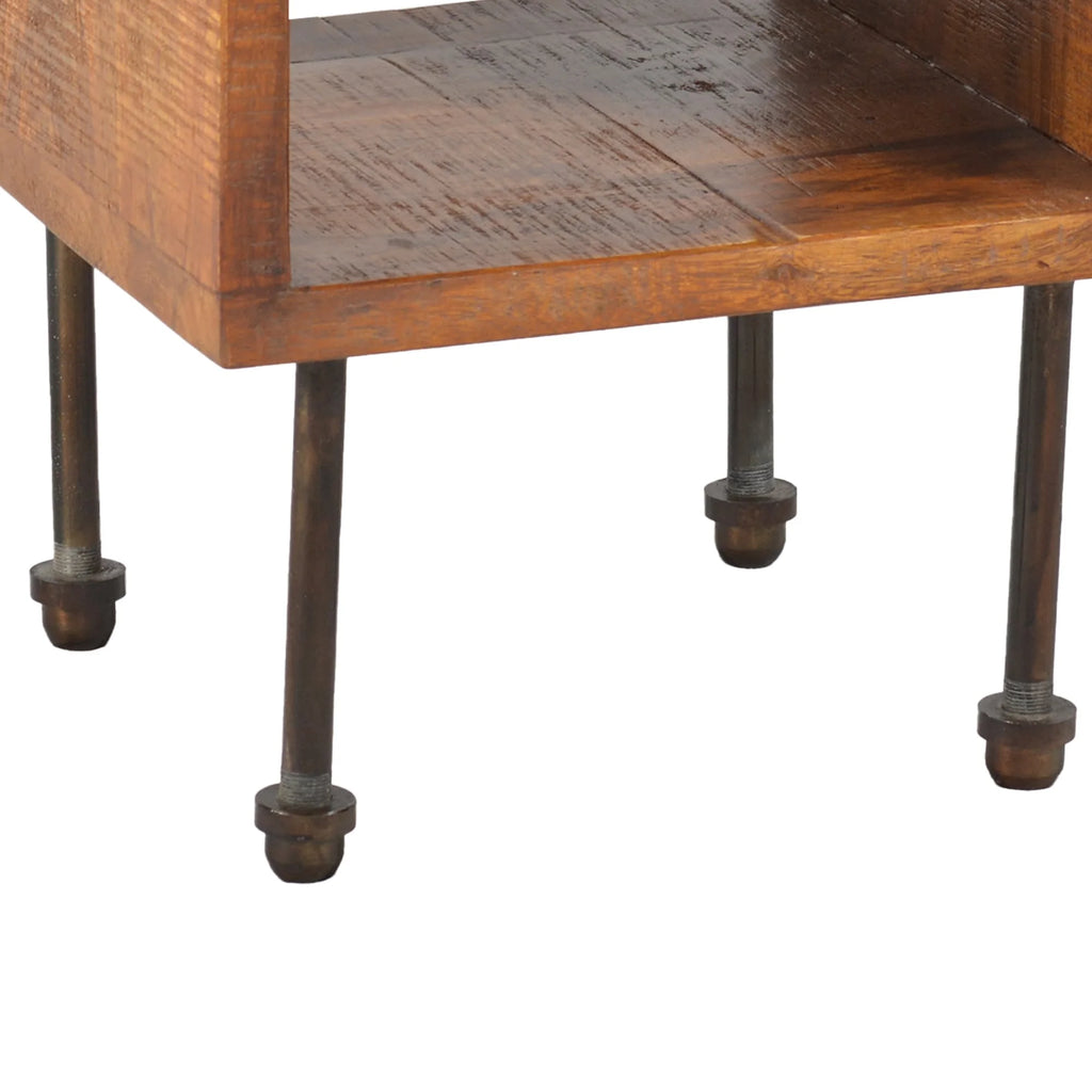 Brown Wooden Nightstand D158221