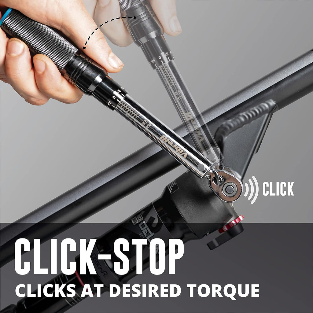 Bike Torque Wrench Set 1/4 Inch Drive 2 to 20nm C50627