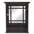 Dark Espresso Wall Medicine Cabinet L669