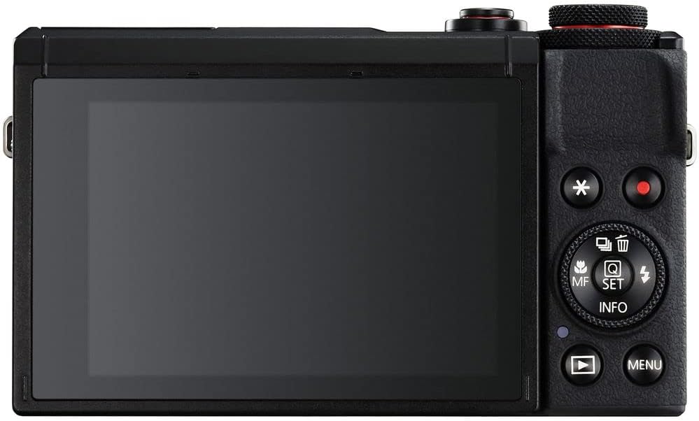 Black Digital Camera with 64GB Memory Card, 2 Batteries, Charger, Card Reader, LED Light X625192