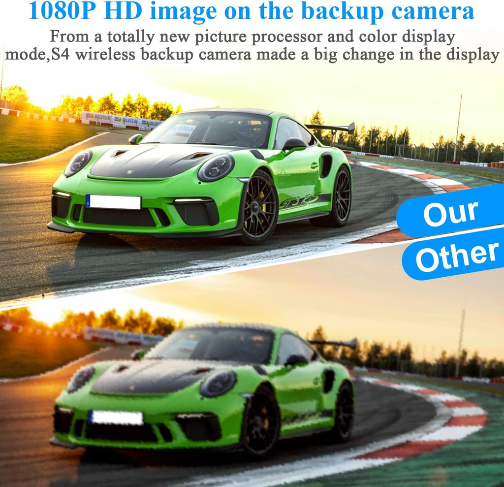 5 Monitor HD 1080P Bluetooth Backup Camera System G852