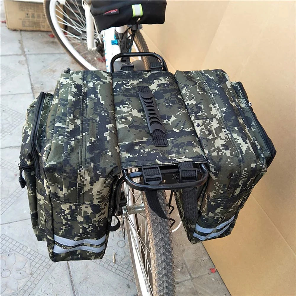 Rear Seat Bag Cycling Bike Rack Double Pannier Bag C891404