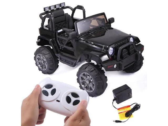 Black 12V Battery Powered Electric Ride on Car with Remote Control M475183