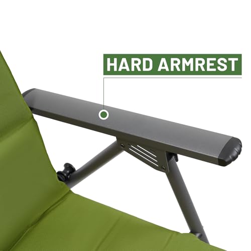 Oversized Padded Folding Rocking Camping Chair N517