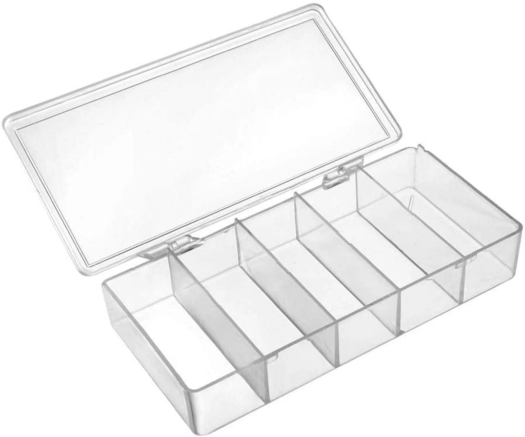 Component Storage Box 5 Grids Electronic Component Containers U126