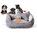 Heated Puppy Pet Bed with Bone Pillow R3998