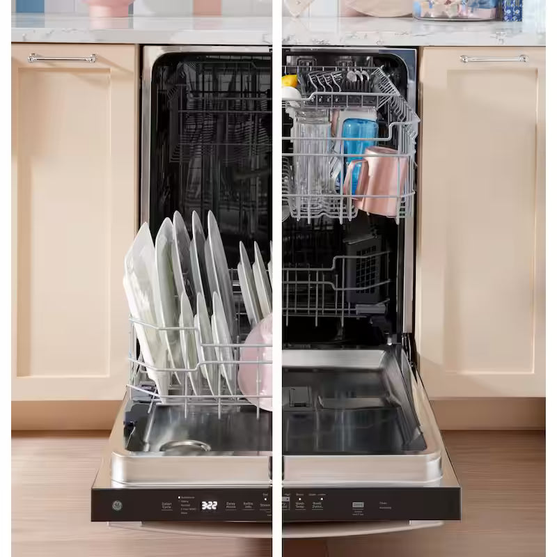 24 in. Built-In Tall Tub Dishwasher in Stainless with 3rd Rack D326