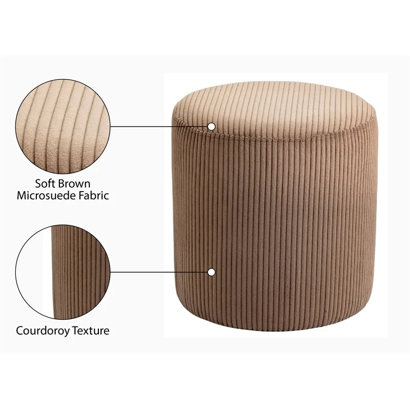Brown Ottoman/Stool C131293
