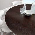 Round Wood Grain Dining Table X778492