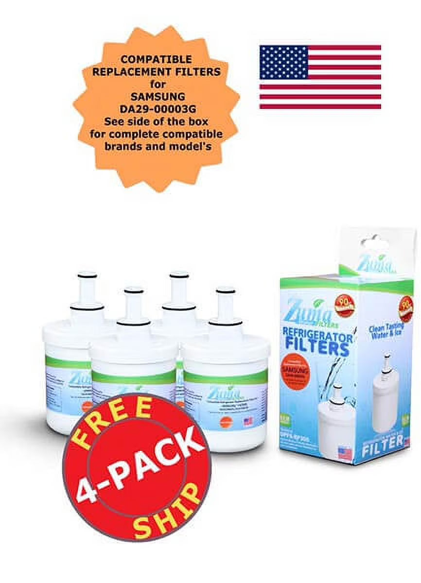 Water and Ice Filter 4 Pack G810