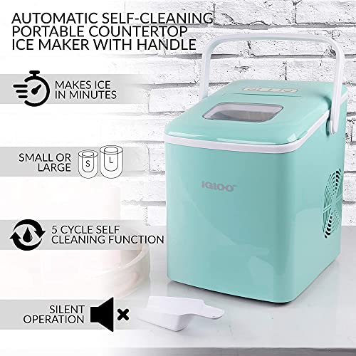 Automatic Countertop Ice Maker with Scoop A6177