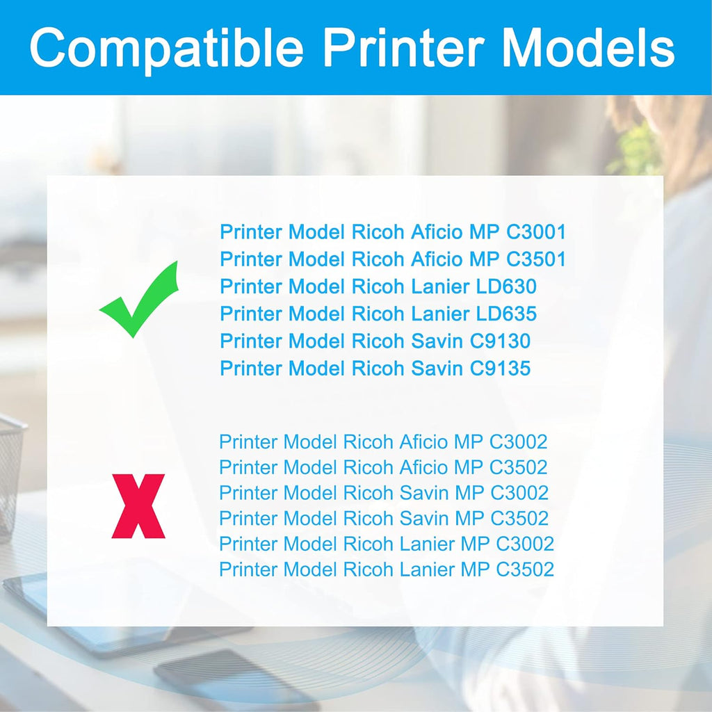 Compatible Toner Cartridge Replacement 4-Pack KCMY P47611