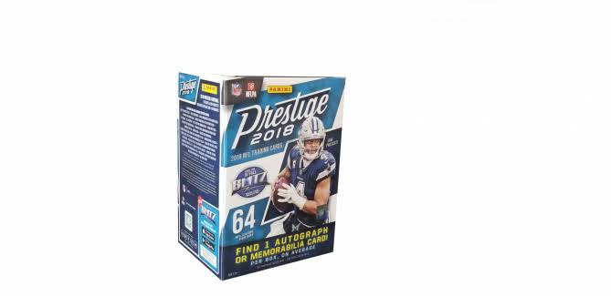 2018 Panini Prestige Football Trading Card Blaster Box 8 Packs U63595