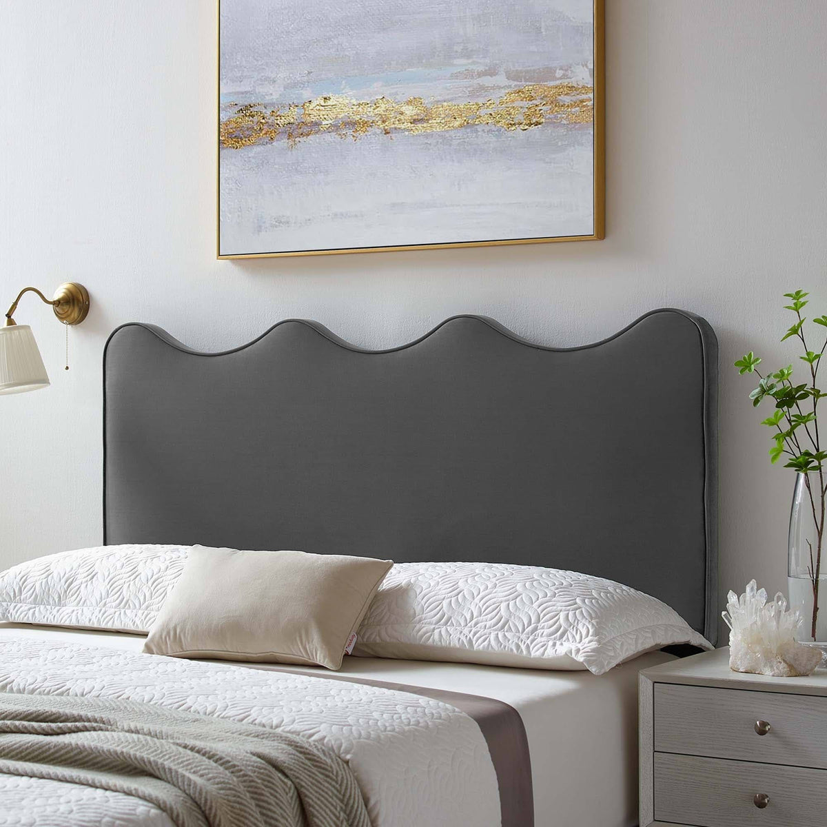 Mint Velvet King/California King Headboard G5668
