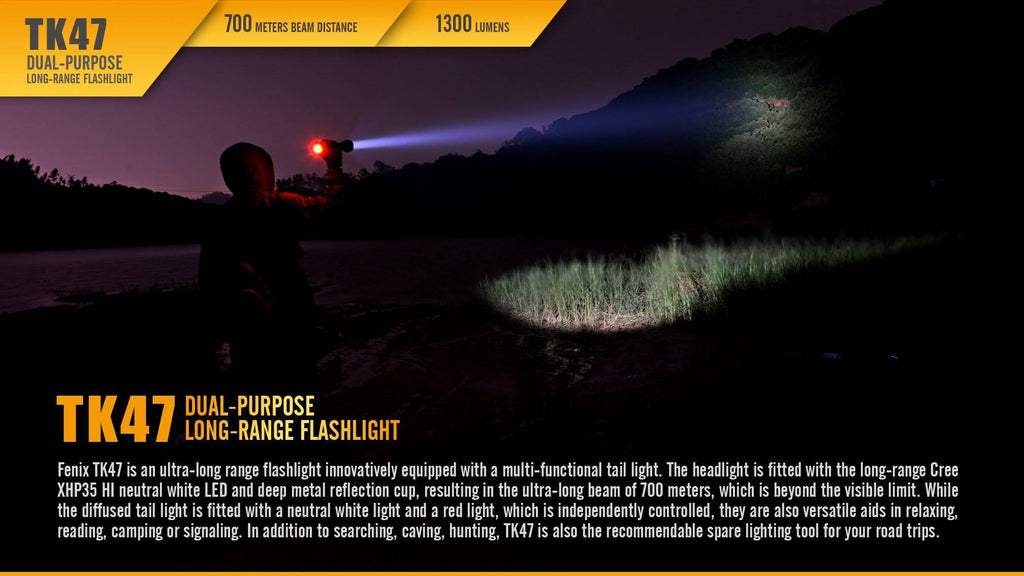 Black LED Flashlight A705830