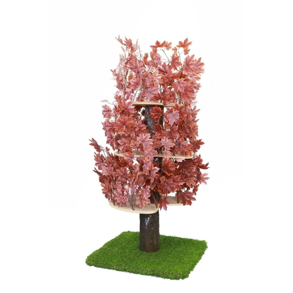 Plum Autumn 60-in Square Cat Tree T397