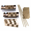 Champagne Metal Peel & Stick Mosaic Tile Kit L21206