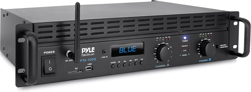 1000 Watt 2-Channel Bluetooth Power Amplifier T454969