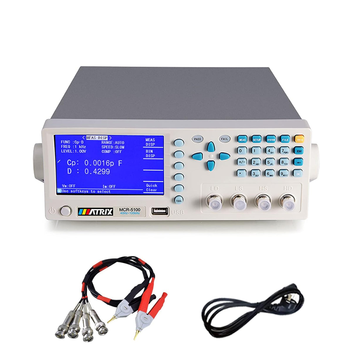 Benchtop Digital LCR Meter 40Hz-100kHz O64980