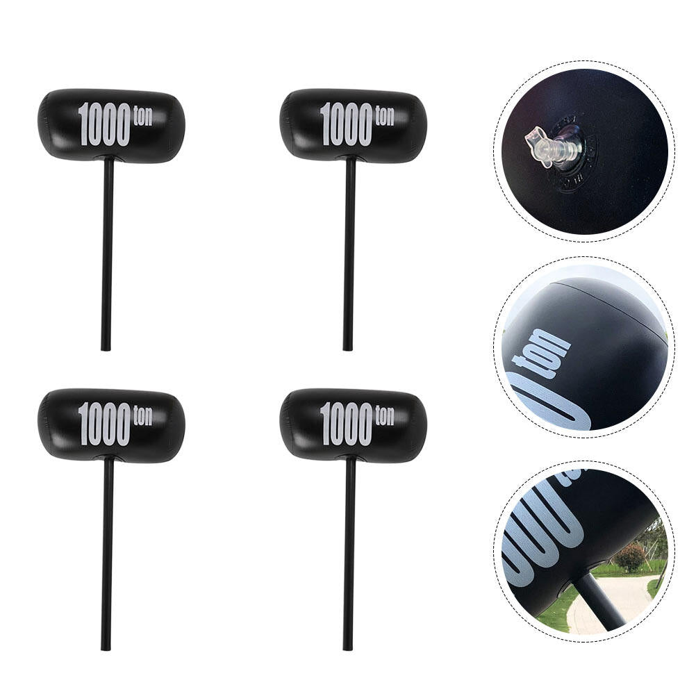 4Pcs Inflatable Hammers Party Toy J500