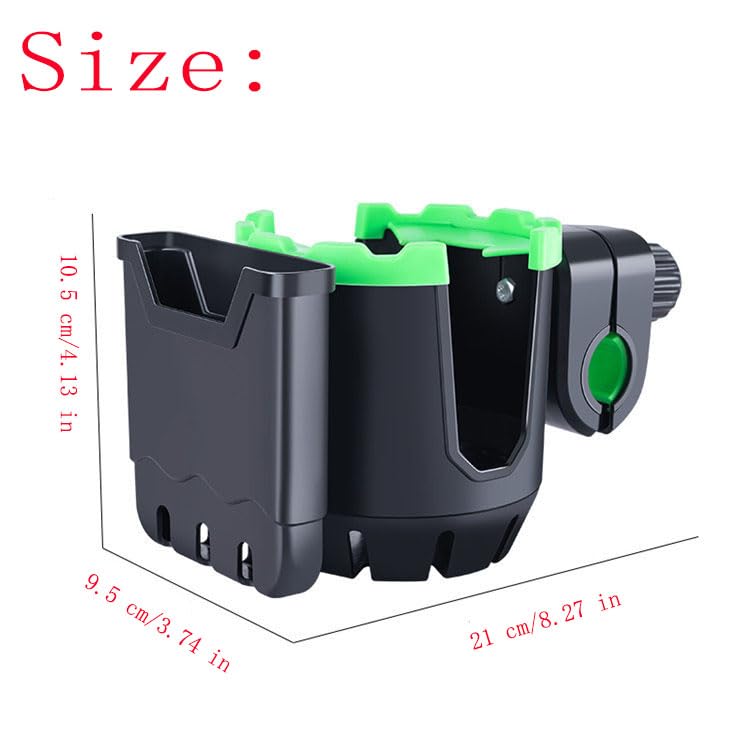2-in-1 Universal Cup Holder with Phone Holder U359