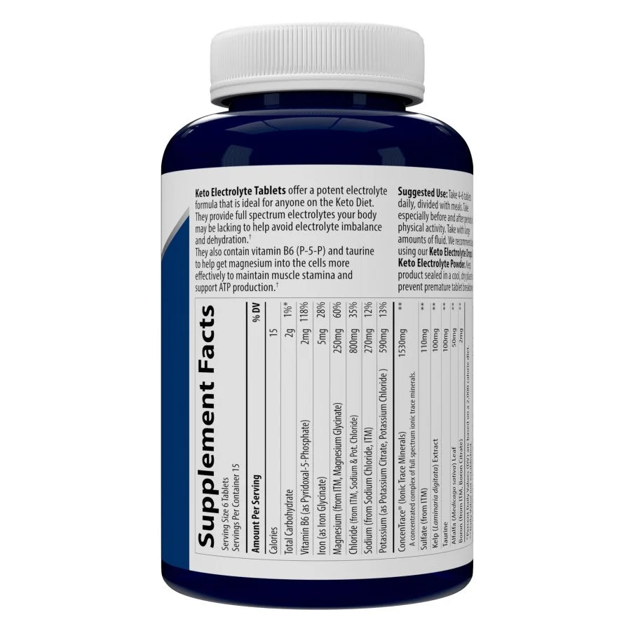 Keto Electrolyte Tablets, 15 Servings J150039