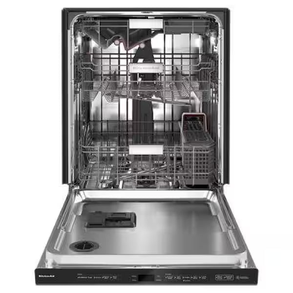 Black Stainless Built-in Dishwasher with Stainless Steel Tub D222706